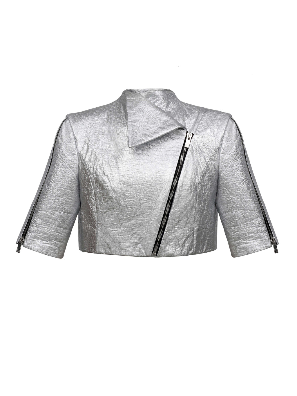 Epine pleats frill jacket グレー Epine pleats frill jacket グレー Epine pleats frill jacket