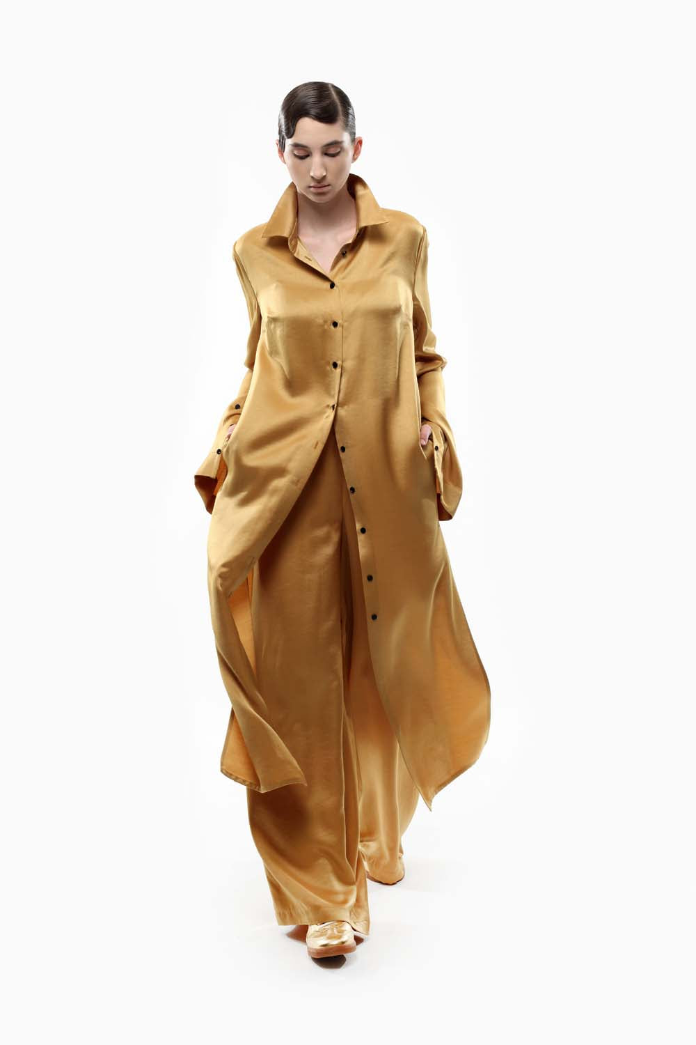 SOLAR STREAM SHIRT DRESS