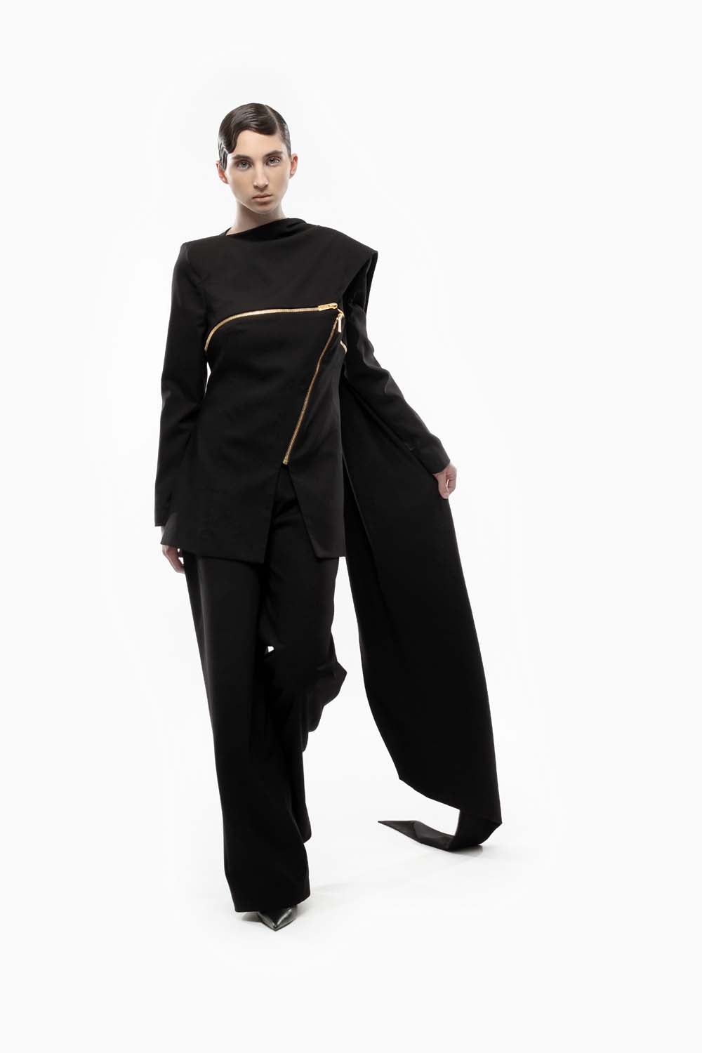 BLACK COMET BLAZER
