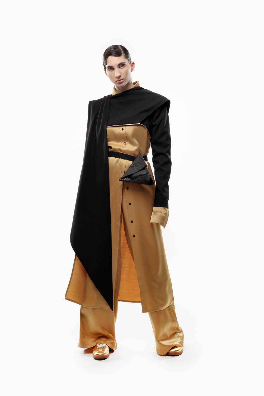 SOLAR STREAM SHIRT DRESS