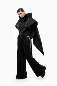 VOID MANTLE CAPE COAT