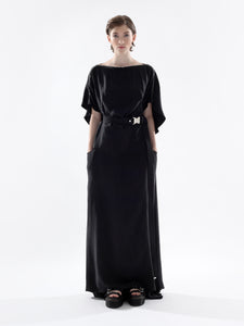 SCULPTED FLOW DRESS