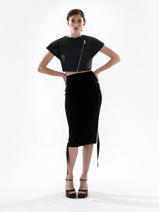 SILENT FOLD SKIRT