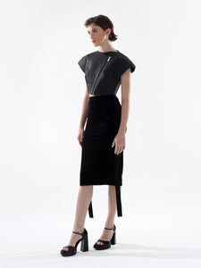SILENT FOLD SKIRT