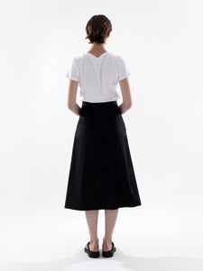 SHADOW PLEAT SKIRT