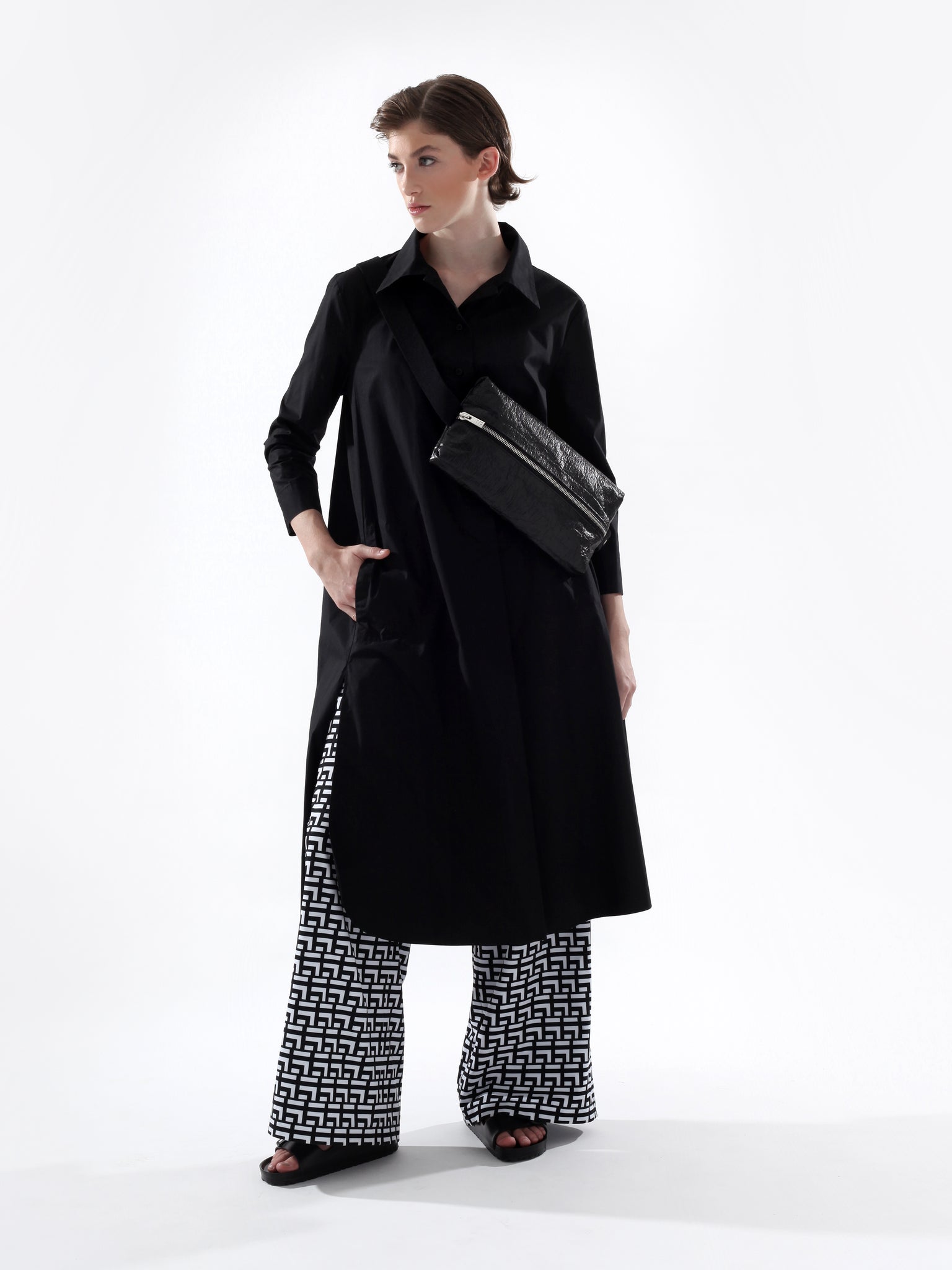 URBAN SILENCE SHIRT DRESS