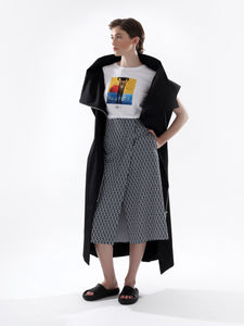 ECHO PLEAT  SKIRT