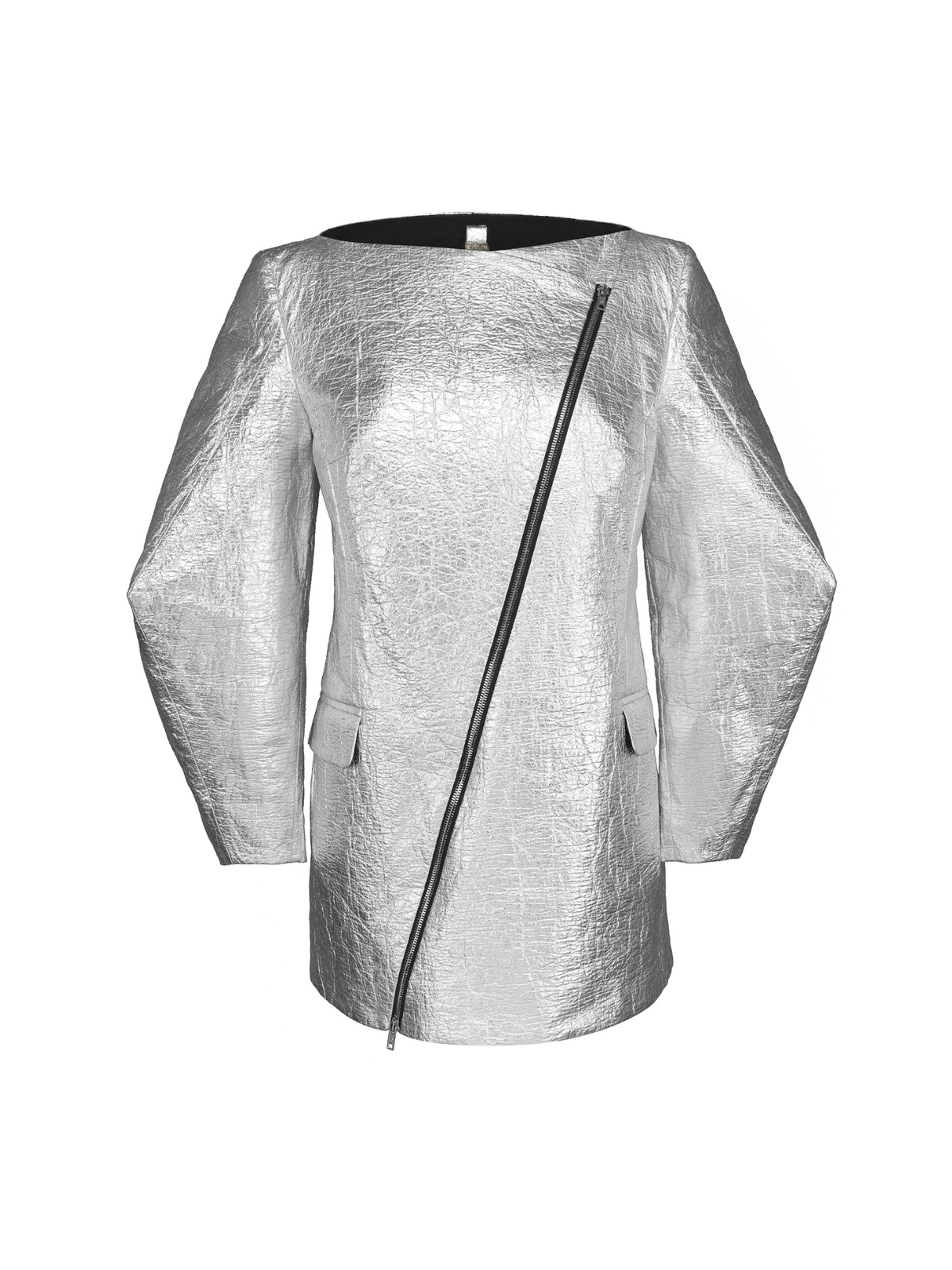 silver dress coat Men's Linen-Look Silver Suit Jacket, 40 Short