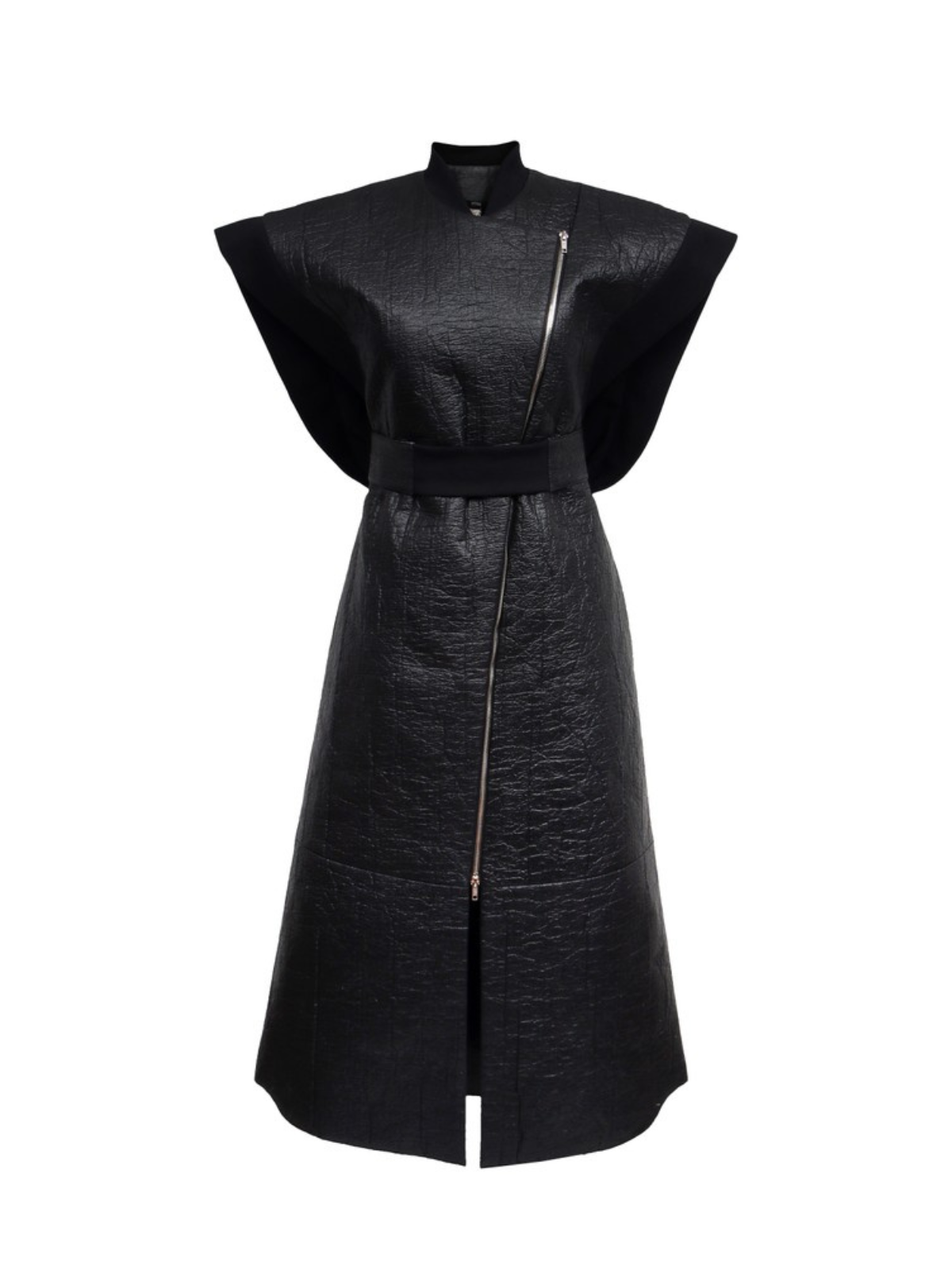 LONG BLACK PIATEX VEST EVELINFINK LONG BLACK PIATEX VEST EVELINFINK